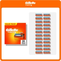 Gillette Fusion5 razor blade value pack, 24 count.