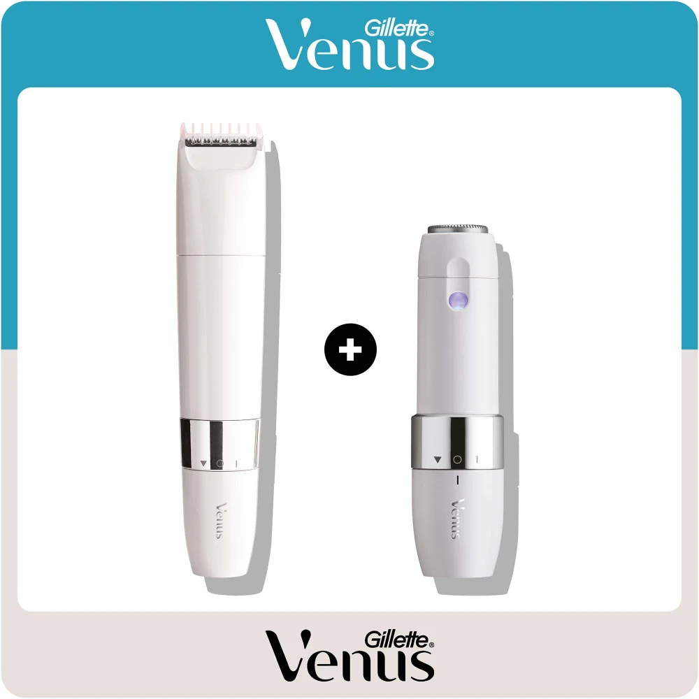 Gillette Venus trimmer and electric shaver set.