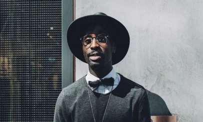 A man with a moustache