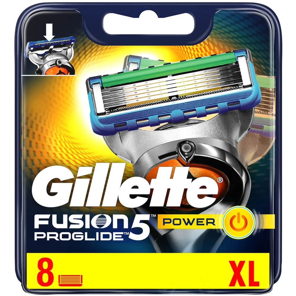 Gillette Fusion5 Proglide Power Razor Blades (8 Pack) Image 1