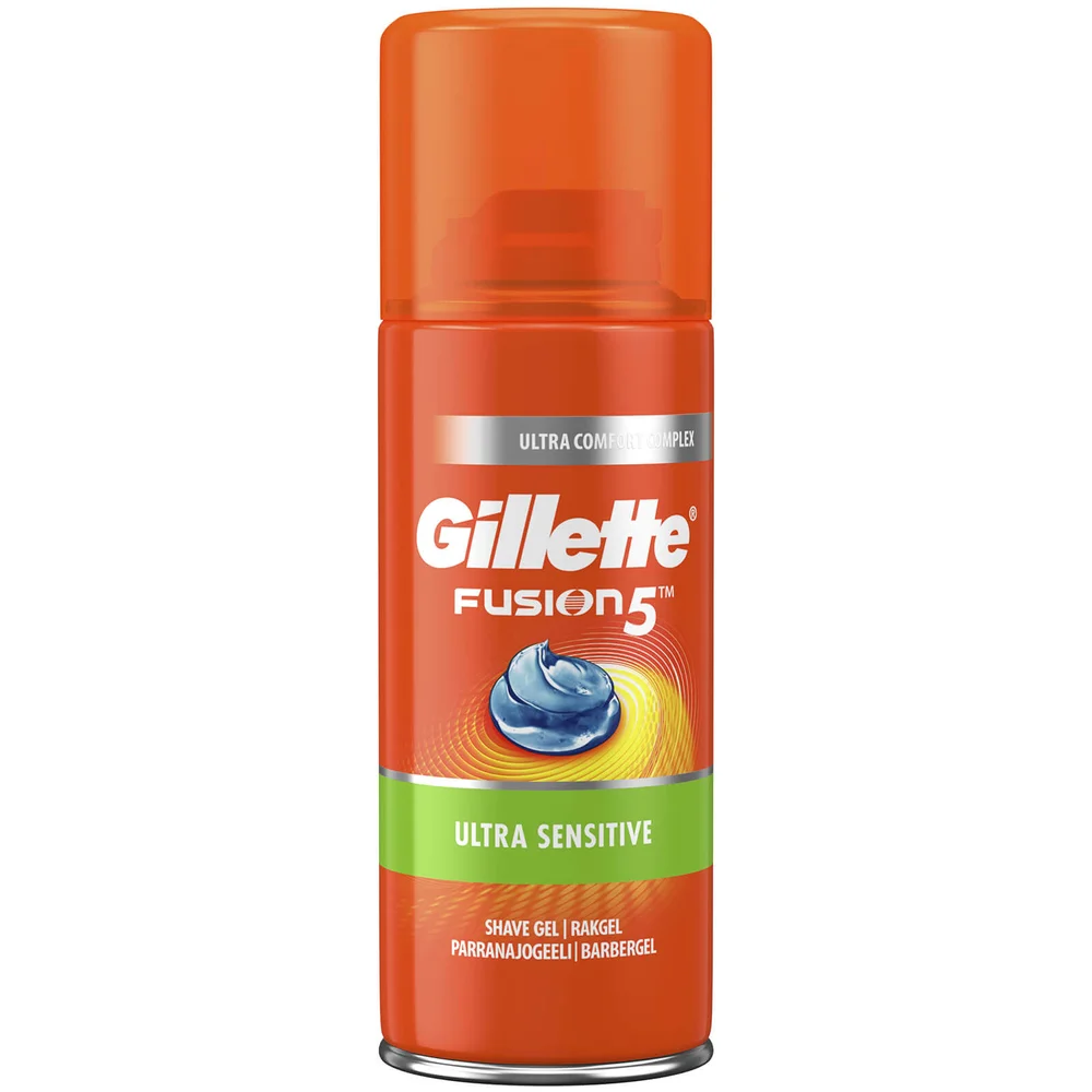 Gillette Fusion5 Ultra Sensitive Shaving Gel (75ml) Image 1