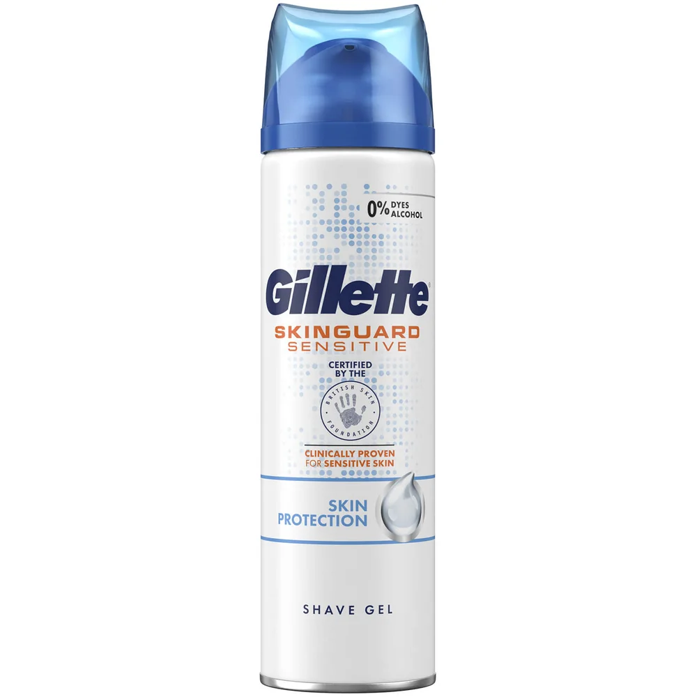 Gillette SkinGuard Sensitive Shaving Gel (200ml) Image 1