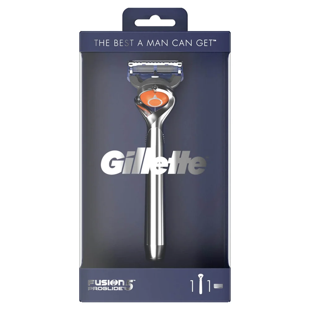 Limited Edition Gillette Fusion5 ProGlide Razor - Chrome Image 1