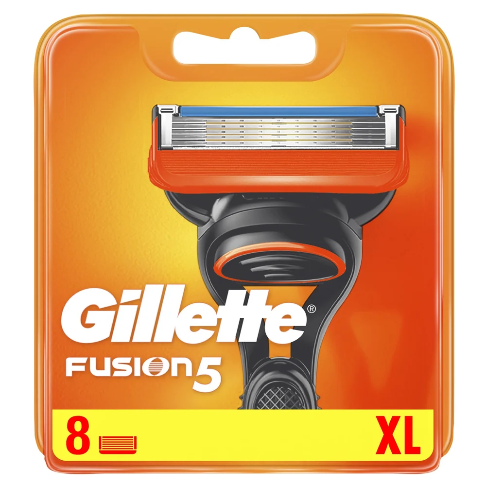 Gillette Fusion Razor Blades Refill, 8 Pack Image 1