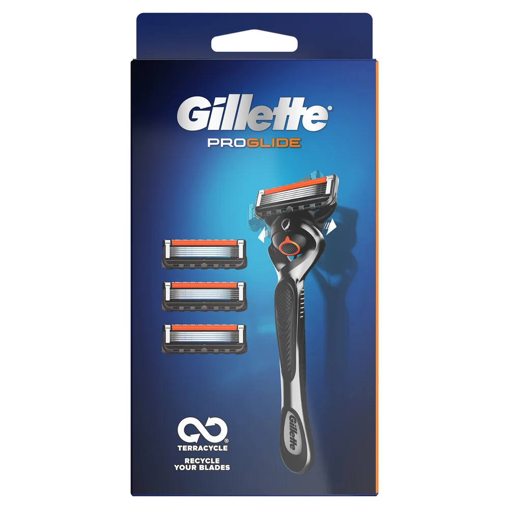 Gillette Fusion5 ProGlide Razor + 4 Blades Image 1