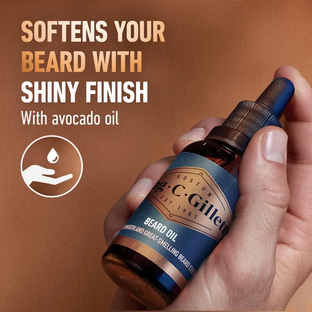 King C. Gillette Beard Oil 30ml