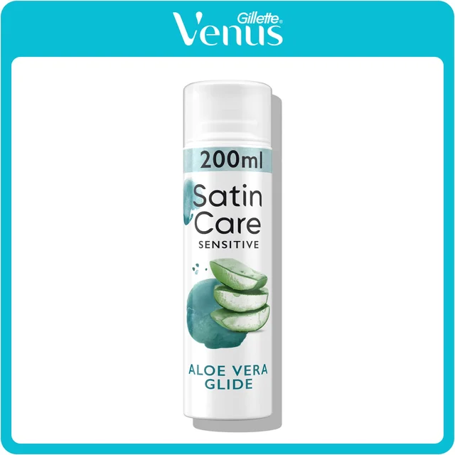 Satin Care Sensitive Aloe Vera Glide Shaving Gel 200ml