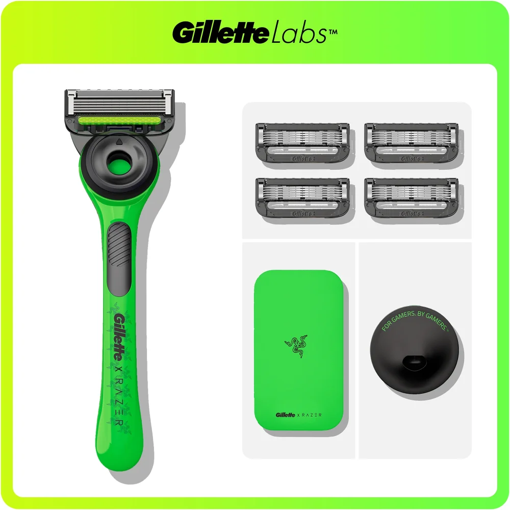 Gillette Labs Razer Razor Limited Edition with 4 razor Blade & Case Image 1