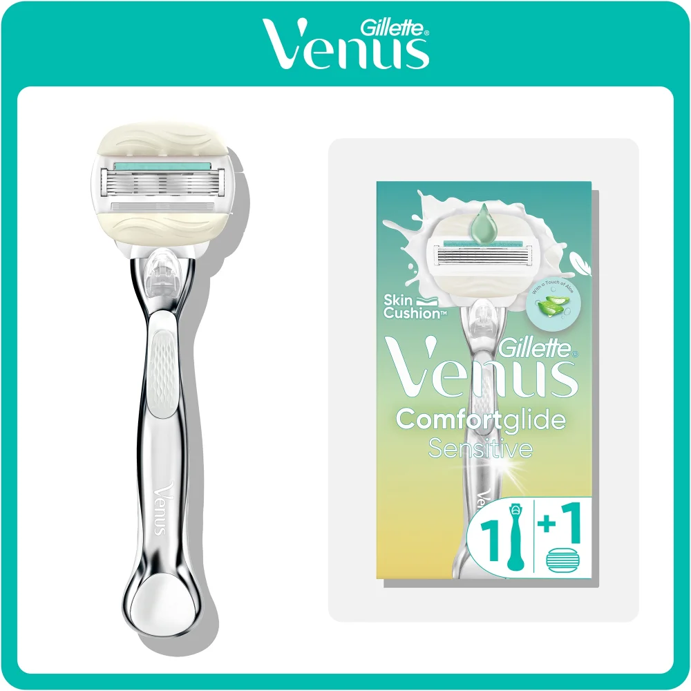 Venus Comfortglide Sensitive Razor with Aloe Vera Image 1