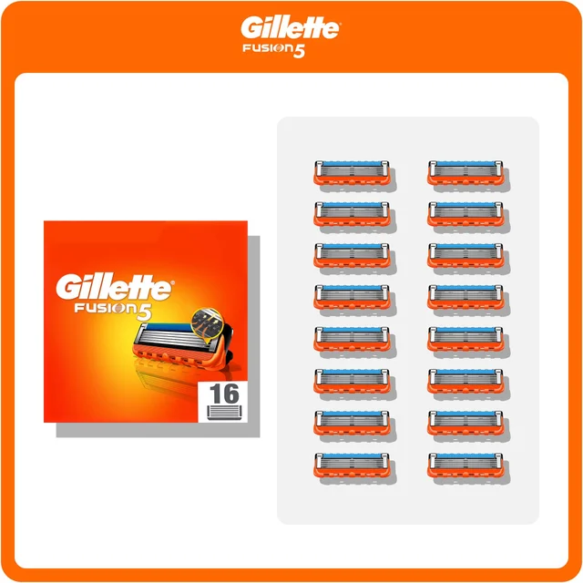 Gillette Fusion5 Razor Blades, 16 Pack