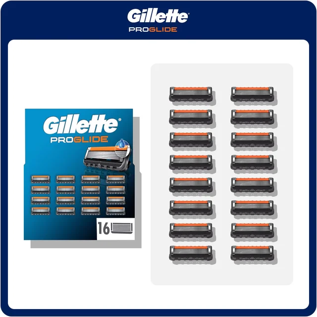 Gillette ProGlide Razor Blades, 16 Pack