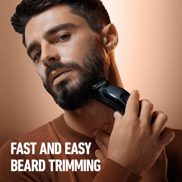 King C. Gillette Beard Moustache Trimmer & Beard Care Gift Set