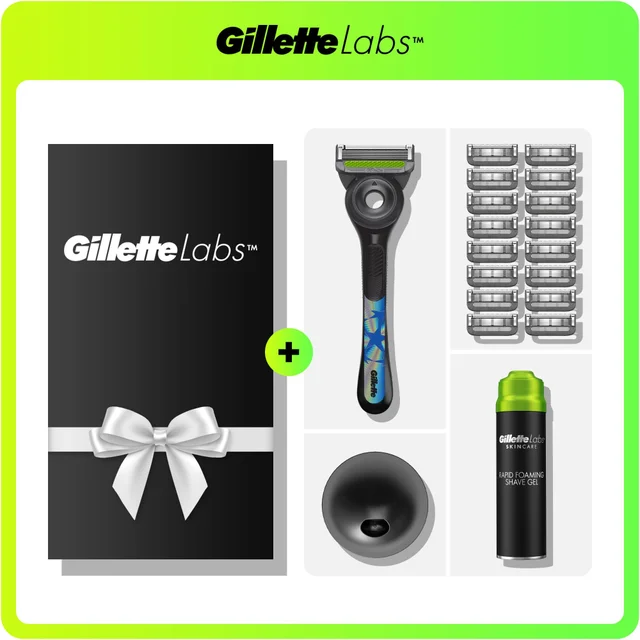 Gillette Labs Exfoliating UEFA Champions League Razor Ultimate Gift Set