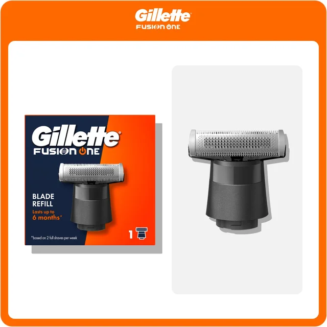Gillette Fusion One Hybrid Trimmer & Shaver Refill Blade, Pack of 1
