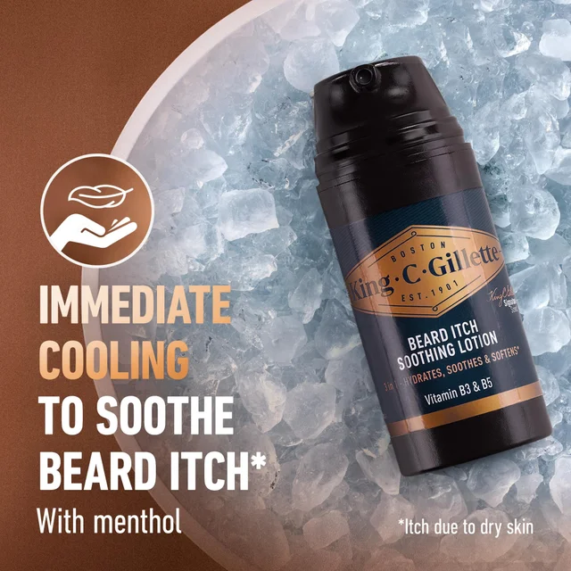 King C. Gillette Itch Relief Lotion 100ml with Menthol