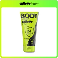 GilletteLabs Body + Intimate 2-in-1 Shave Cream Cleanser, 177ml