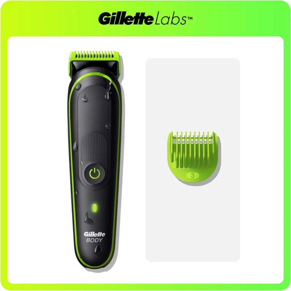 GilletteLabs Body + Intimate i3 Hair Trimmer for Men Image 1