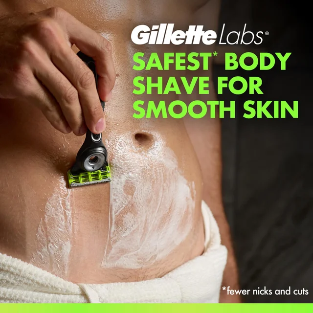 GilletteLabs Body + Intimate Razor for Men