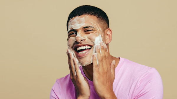 How to wash your face guide for Men