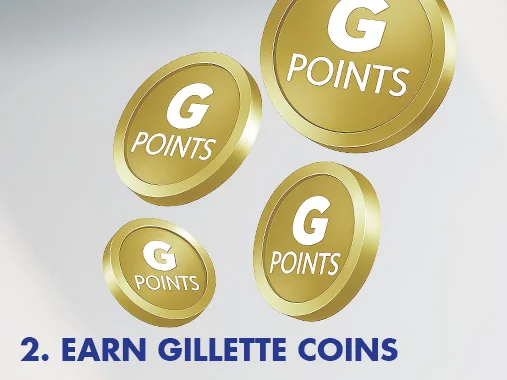 Earn Gillette Coins