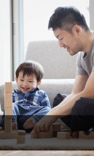 84% of young men say having a role model can help them become a more caring person