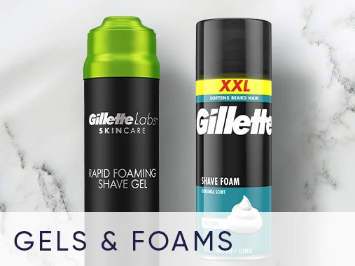 Gillette Gels & Foams