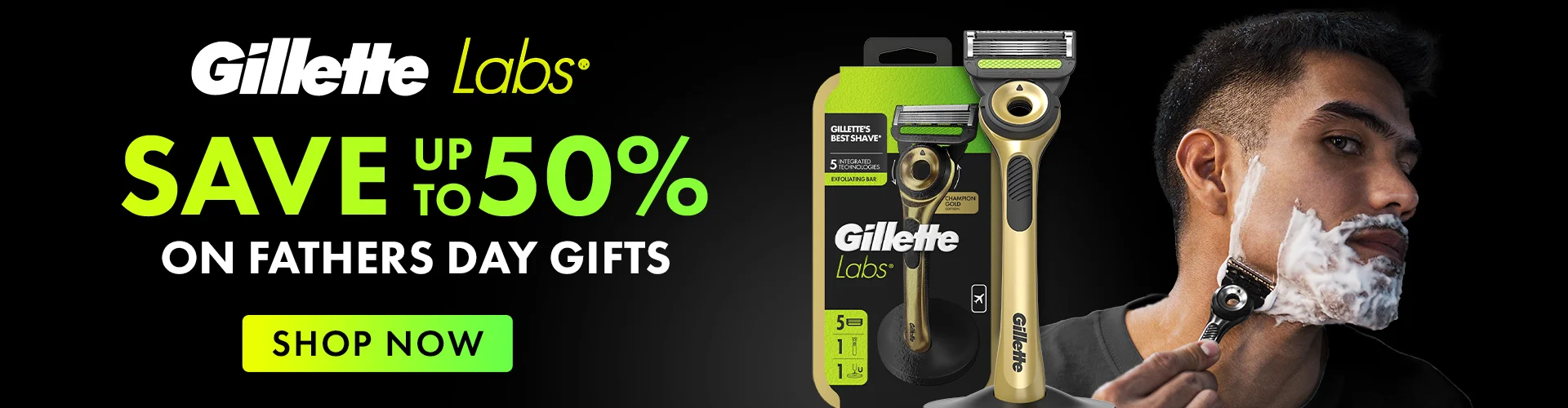 Save up to 50% this Fathers Day