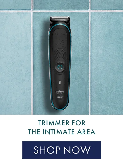 Trimmer for the intimate area