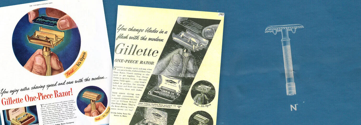 History of Gillette and King C. Gillette Double Edge Razor | Gillette UK